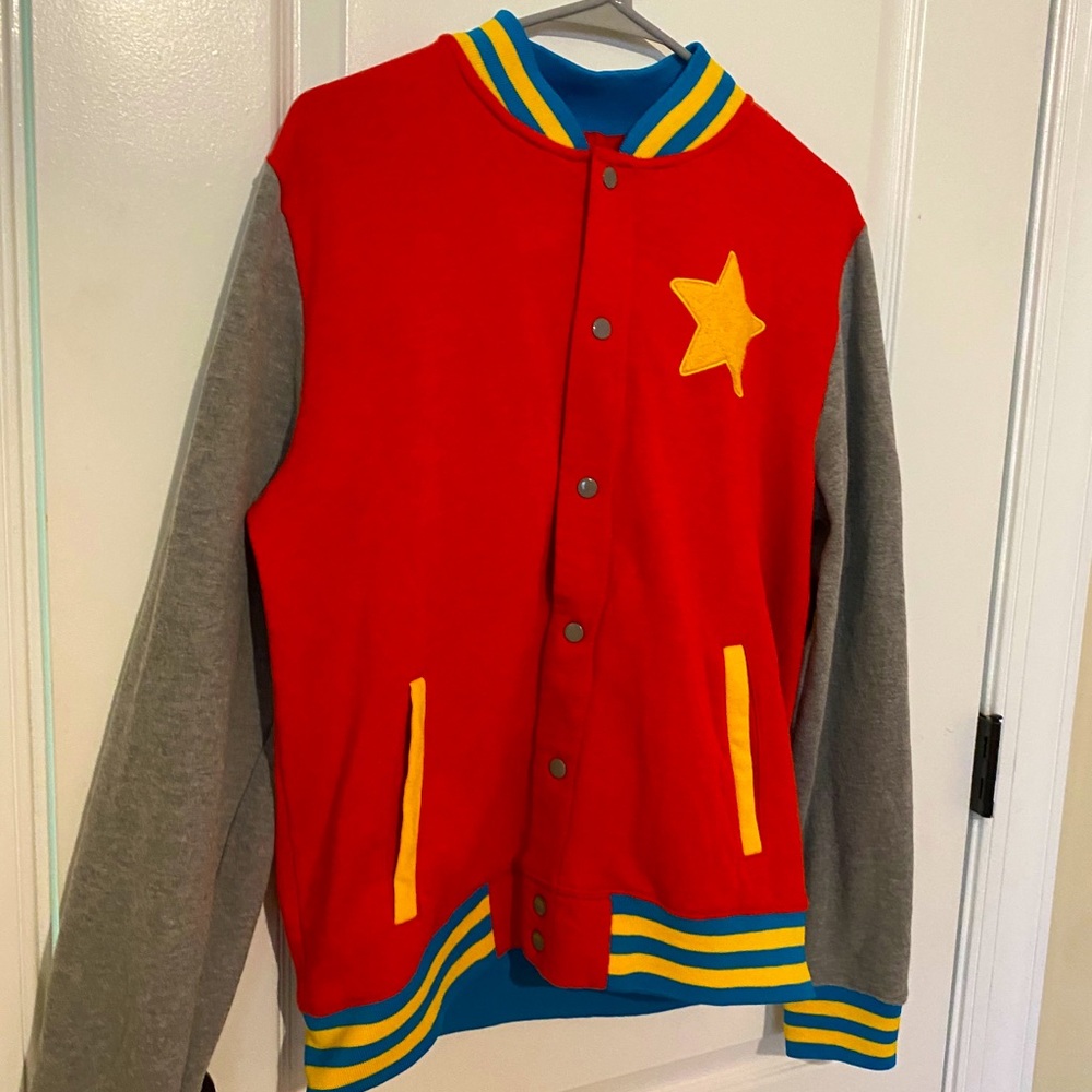 Steven Universe Gen 1 Varsity Jacket with Hood